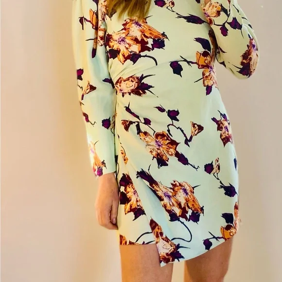 ALC Mint green mini Jane dress size 4 - Picture 10 of 11